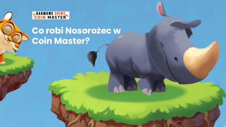 Jaką rolę pełni nosorożec w Coin Master?